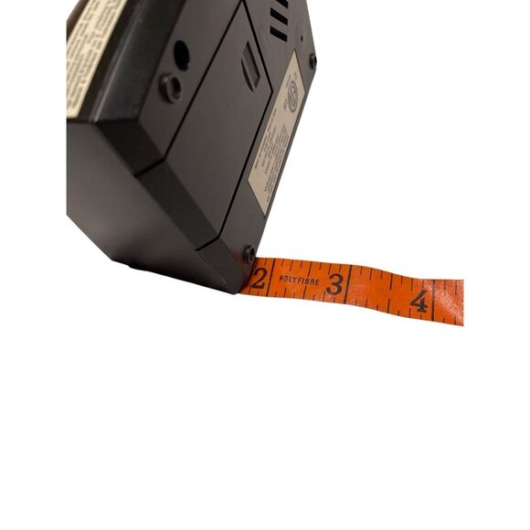 AcuRite Digital Alarm Clock Wood Grain LED Red Display Model 47567 Vintage - Picture 14 of 15